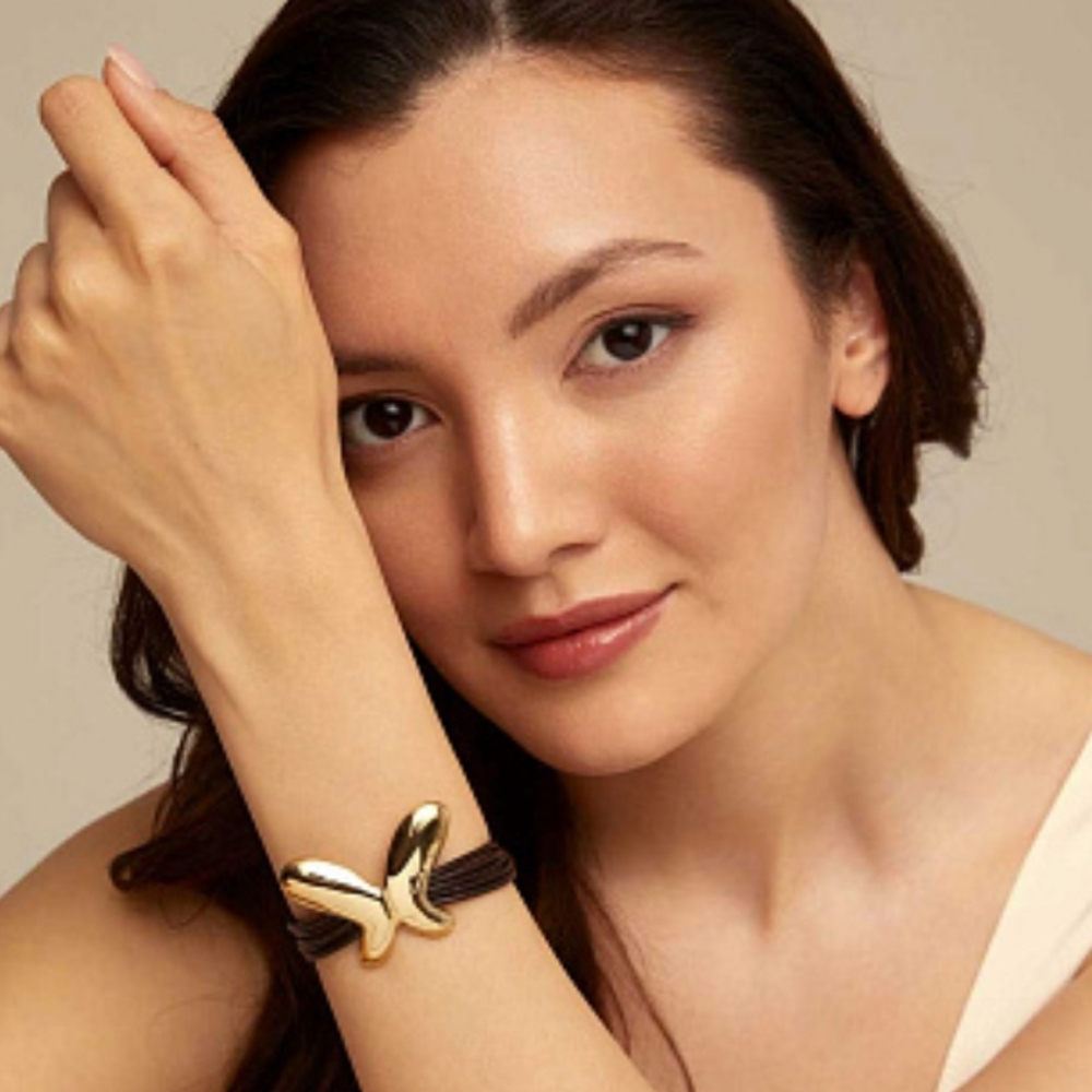 UNO de 50 Bracelet • Butterfly effect • Gold plated • Size M - Picture 14 of 14